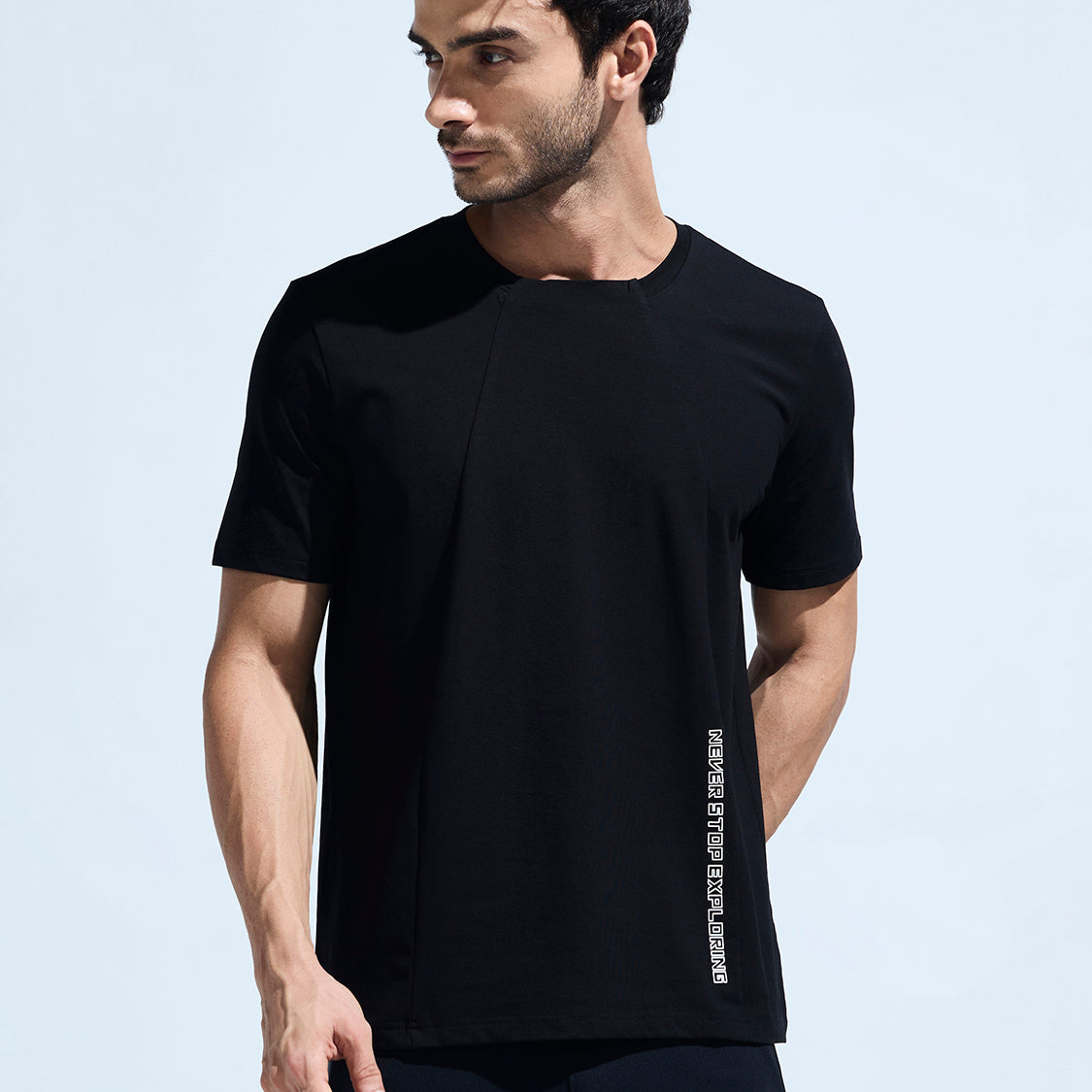 Men’s Cut & Sew T Shirt With HD Print