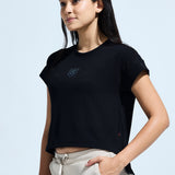 Women’s High Low Graphic Print Top