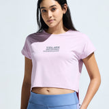 Women's High Low Graphic Print T-Shirt