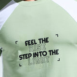 Men’s  Round Neck Cotton Cut & Sew Graphic Printed T Shirt