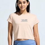 Women's High Low Graphic Print T-Shirt