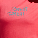 Women's  Round Neck T Shirt With Reflective Print