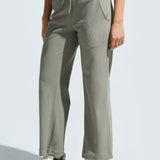 Women’s  Tipping Drawstring Wide Leg Track Pant