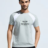 Men’s  Round Neck Cotton Cut & Sew Graphic Printed T Shirt