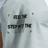 Men’s  Round Neck Cotton Cut & Sew Graphic Printed T Shirt