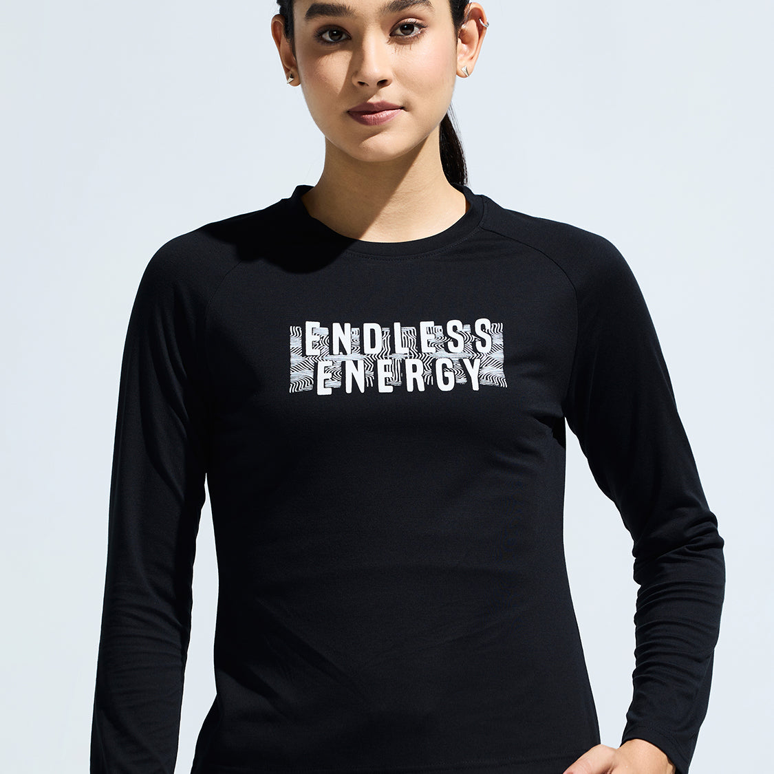 Women’s Raglan Sleeve Graphic T Shirt