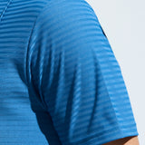 Men's Pintuck T Shirt With  Multi Reflector Print On Chest