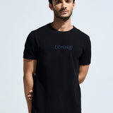 Men's Round Neck Multi reflector Logo T-Shirt
