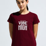 Women’s Raglan Sleeve Graphic Long Top with Curve Hem