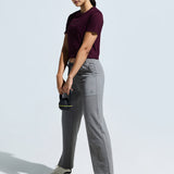 WOMEN’S MULTI POCKET TRACK PANT WITH DRAWSTRING