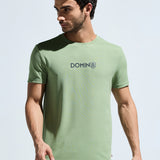 Men's Round Neck Multi reflector Logo T-Shirt