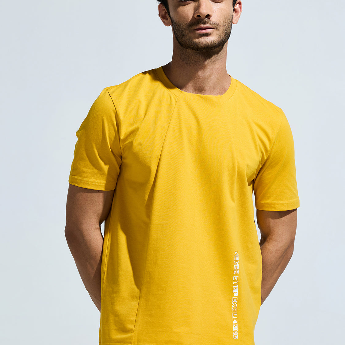 Men’s Cut & Sew T Shirt With Hd Print