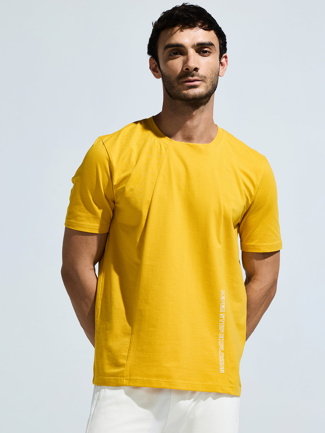 Men’s Cut & Sew T Shirt With Hd Print