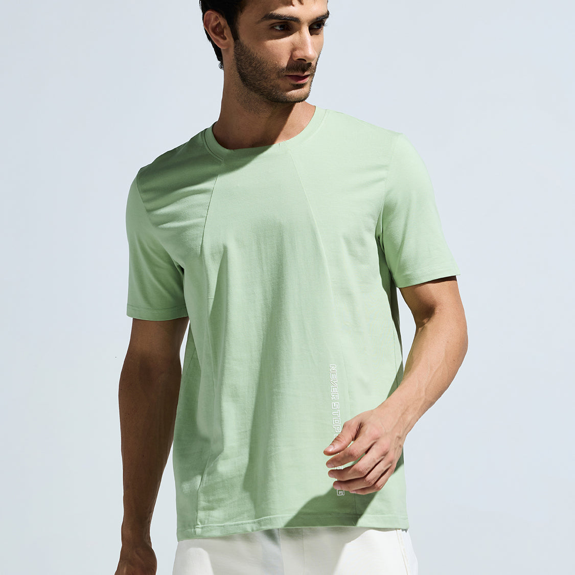 Men’s Cut & Sew T Shirt With Hd Print