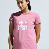 Women’s Raglan Sleeve Graphic Tunic With Curve Hem