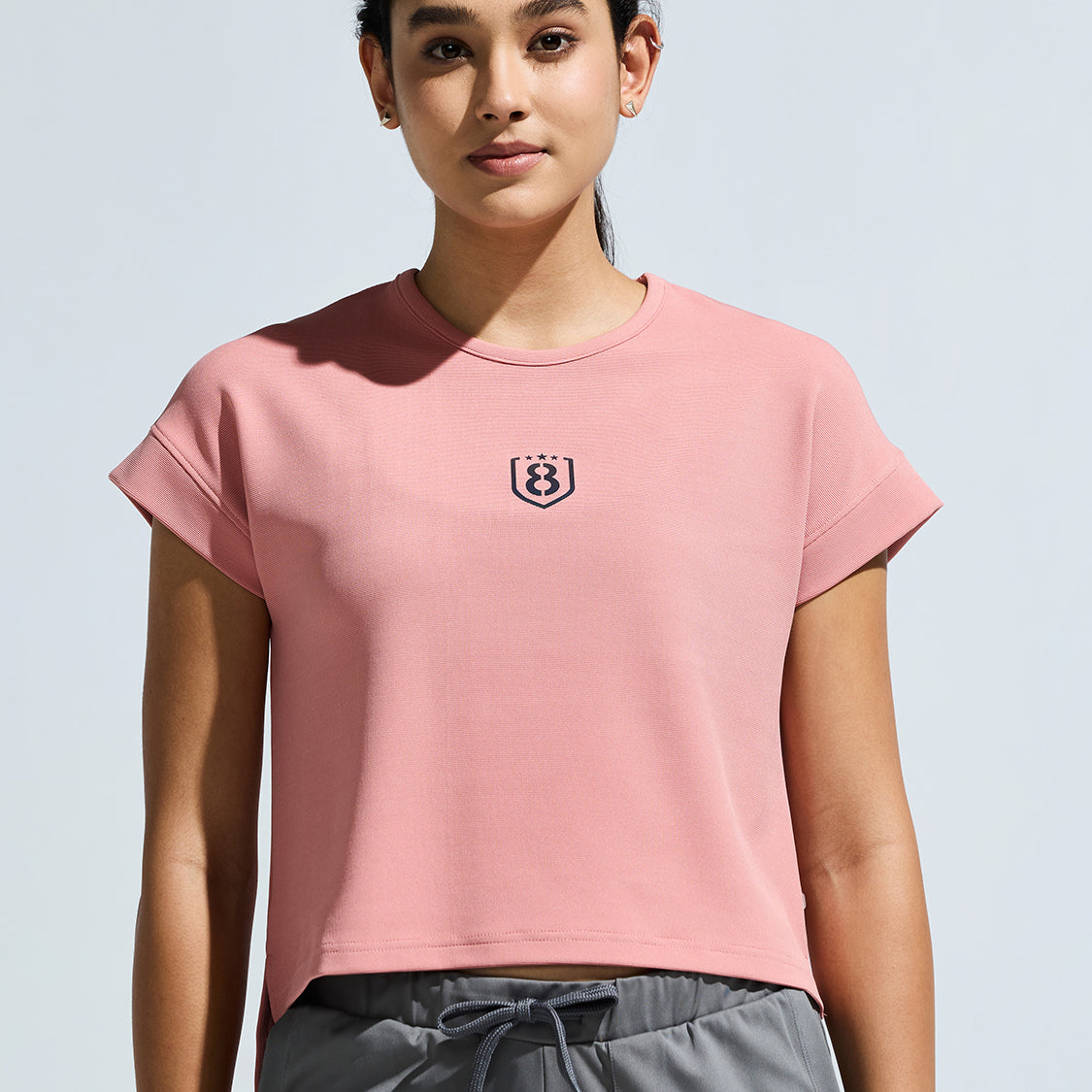 Women’s High Low Graphic Print Top