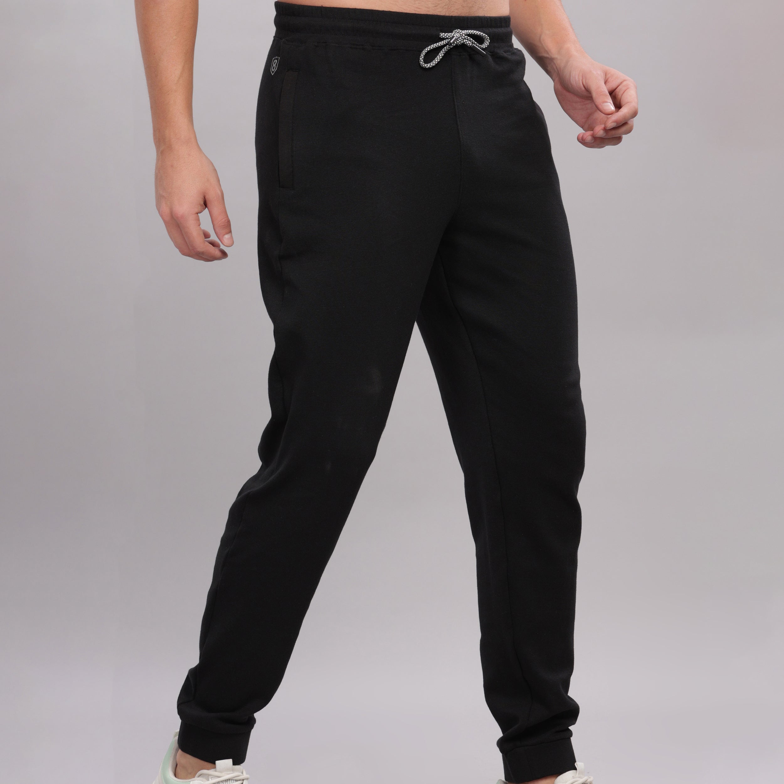 Men’s Durable Track Pant with Tipping Side Pocket