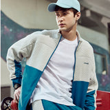 Men's Quilted Colour Block Training Track Suit