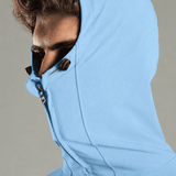 Men's All-Weather Water-Repellent Hoodie Jacket with Thumb hole