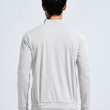 Men's High Neck Breathable Sports Tracksuit with Contrast Piping & Pockets