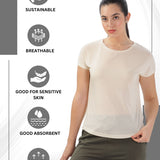 Women's Ultra Soft And Hypoallergenic Tencel Polyester T-shirts
