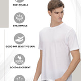 Men's Tencil Polyester Ultra Soft and Smooth Sustainable T-shirt
