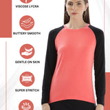 Women's Raglan Full Sleeve Outdoor Training T-Shirt