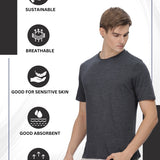 Men's Tencil Polyester Ultra Soft and Smooth Sustainable T-shirt