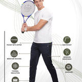Men’s Moisture Wicking Track Pant with Stretchable Waist Band