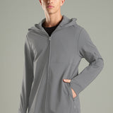 Men's all weather water repellent Hoodie Jacket with thumb hole