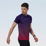Men's digital print Training Quick dry T-shirt