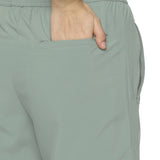 Women's Solid Detachable Track pants with Elasticated Drawstring waist & Zipper Pockets.