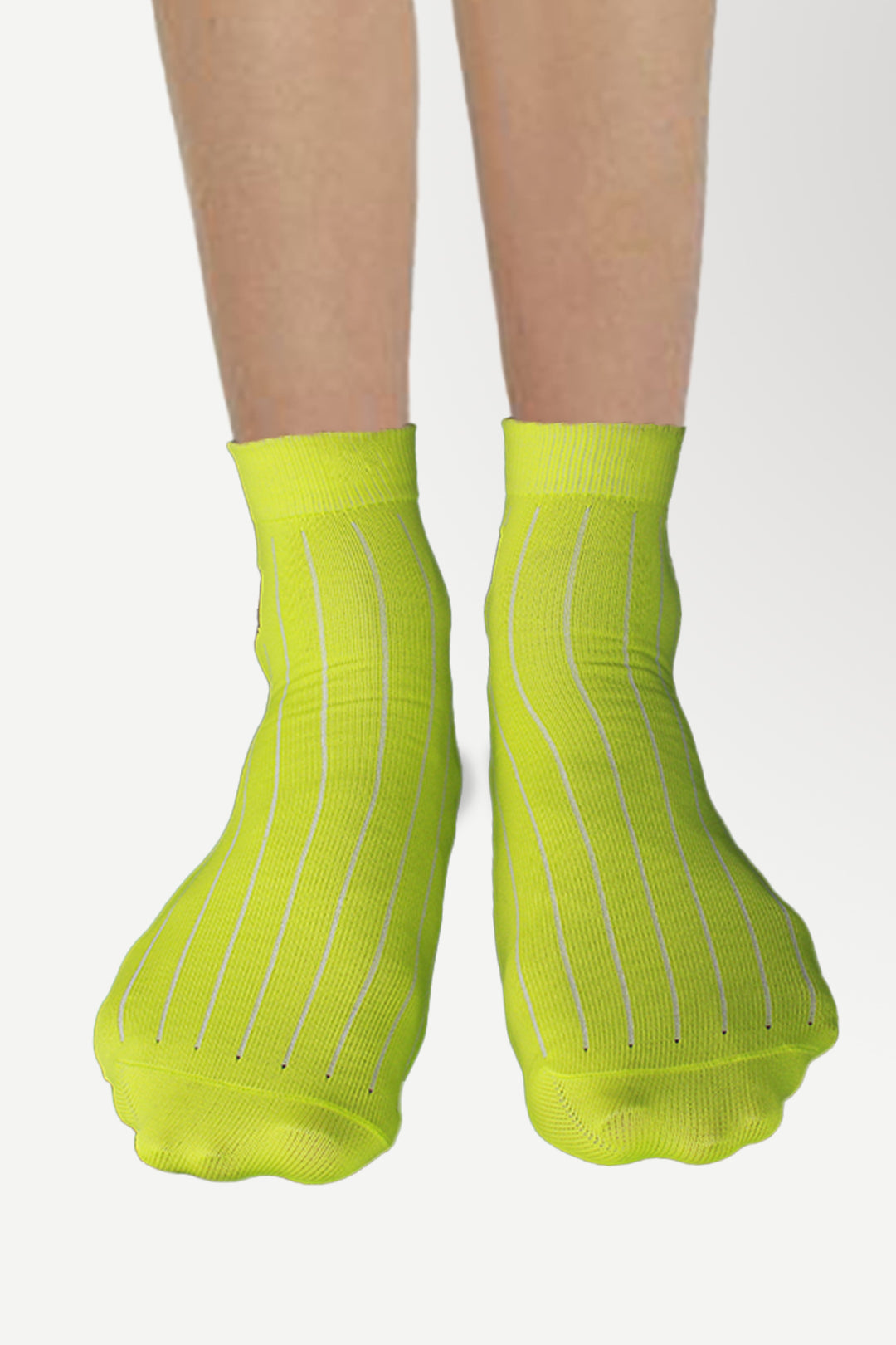 Nylon High Ankle Socks  - Neon