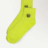 Nylon High Ankle Socks Set- Neon