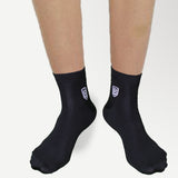 Nylon High Ankle Socks Set- Black