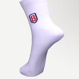 Nylon High Ankle Socks - White