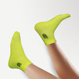 Nylon High Ankle Socks Set- Neon