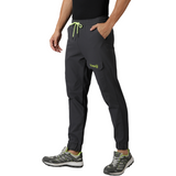 Men's solid Training Track pants with Drawstring waist & Patch pocket.