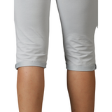 Women's Regular Fit Capri with Elasticated Waist & Side pockets