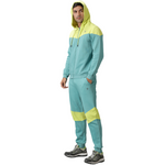 Colorblock men track suit ideal for workouts and outdoor activities