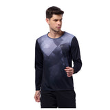 Men's Digital print outdoor Training full sleeve T-shirt