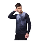 Men's Digital print outdoor Training full sleeve T-shirt