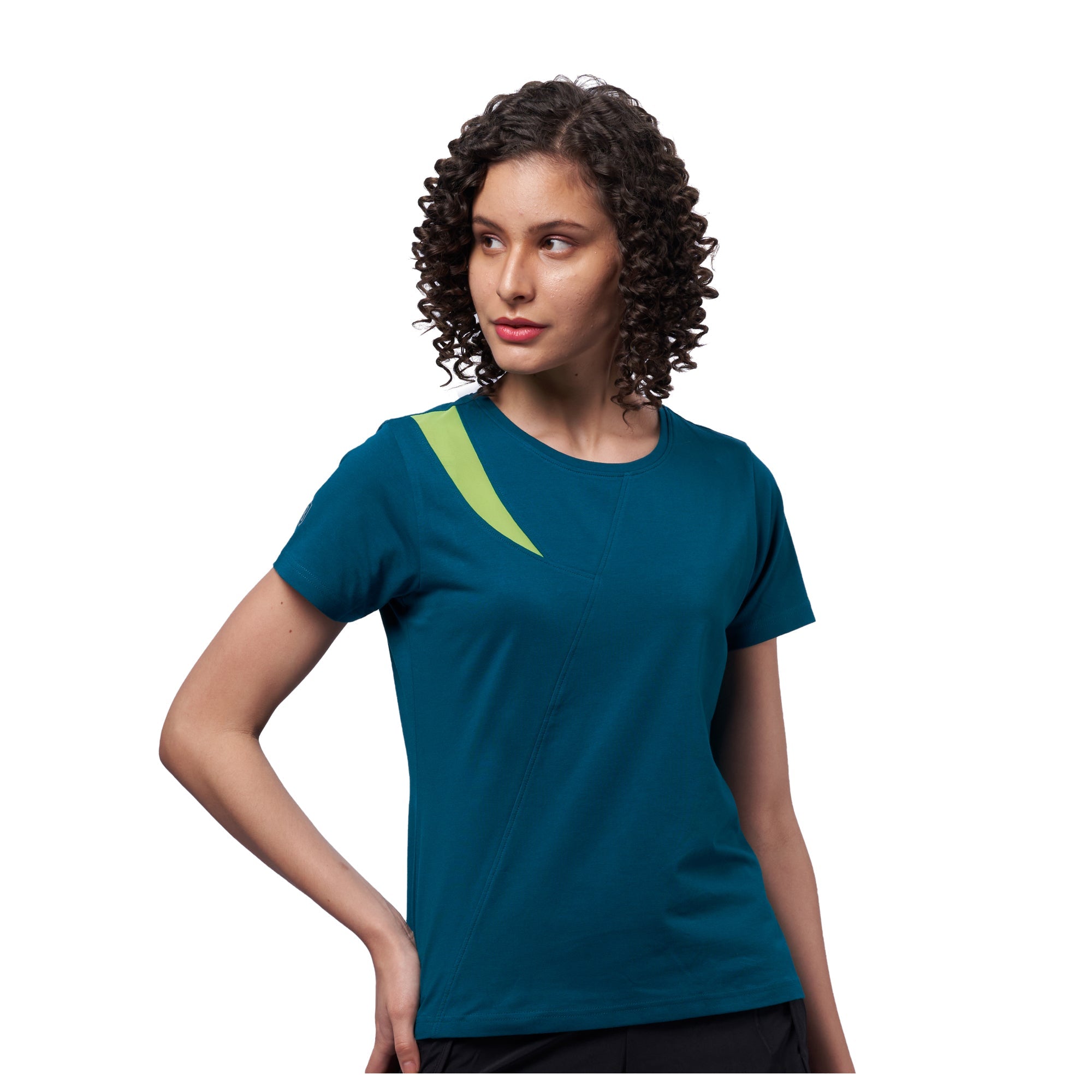 Women's 95% Organic Contrast Mesh T-Shirt – Domin8Active