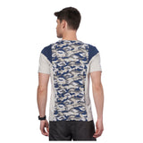 Men Camouflage Three-Panel 95% Organic Training Outdoor T-Shirt