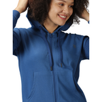 Women’s hooded sweatshirt with kangaroo pockets for extra warmth